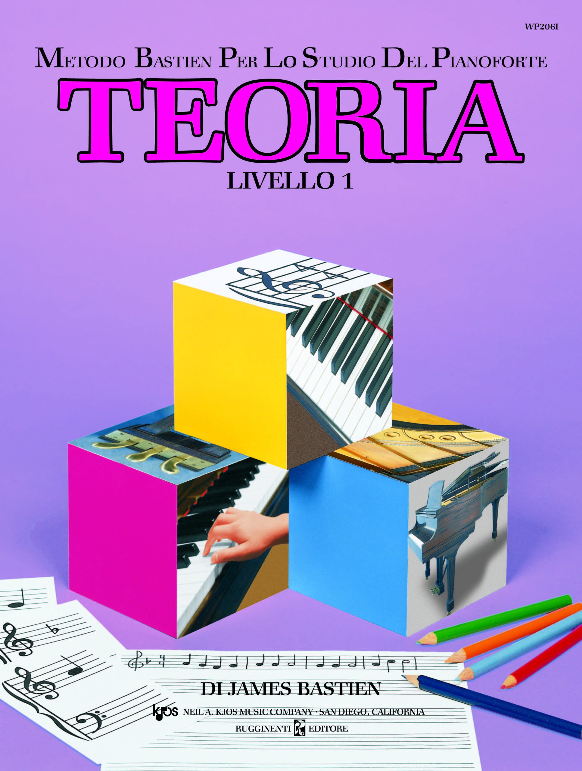 Metodo Bastien per lo Studio del Pianoforte – Teoria – Livello 1